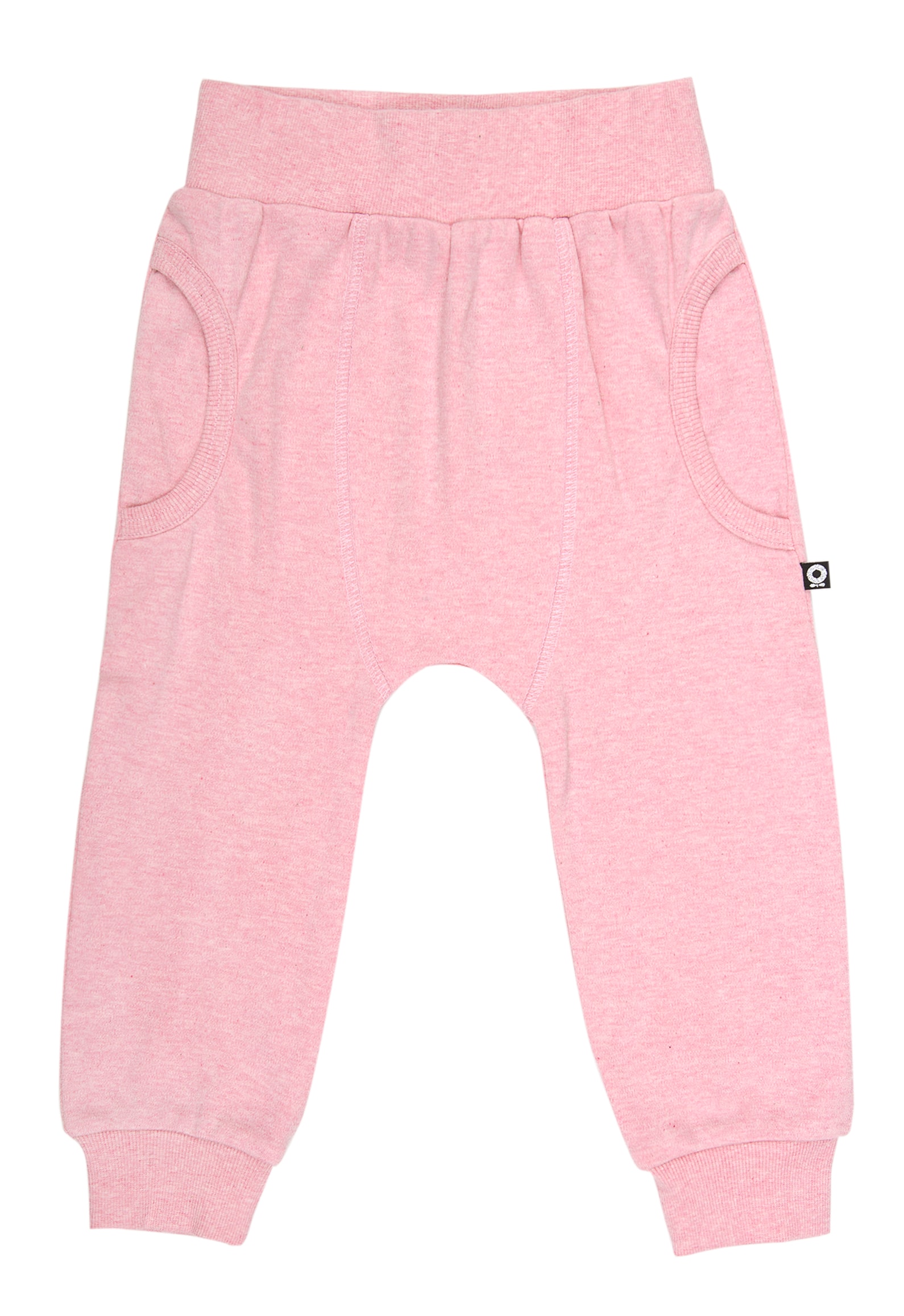 Soft Melange Baggy Pants